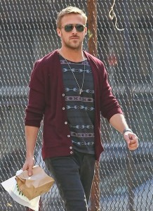 ryan gosling cardigan