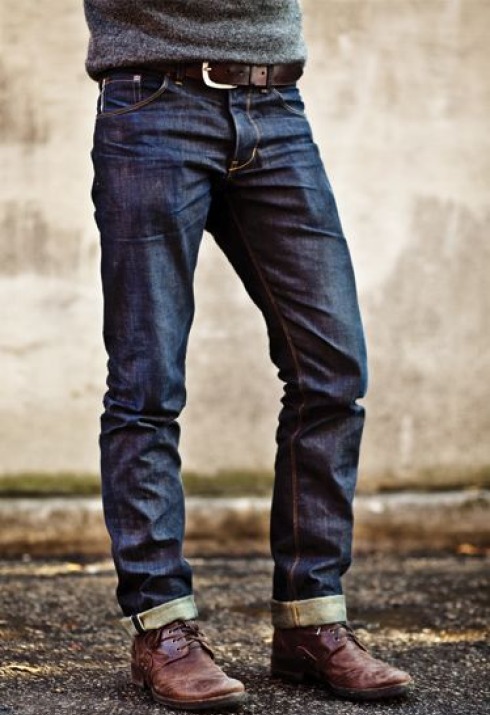 jeans-bottines-pull Jeans avec pull et bottines