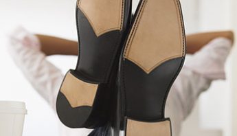 Bien et relax avec ses chaussures neuves