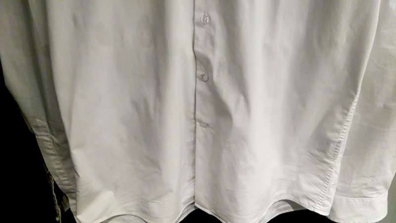 Après chemise défroissée