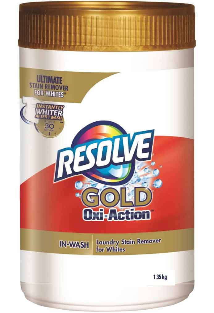 détachant lessive blanc resolve gold